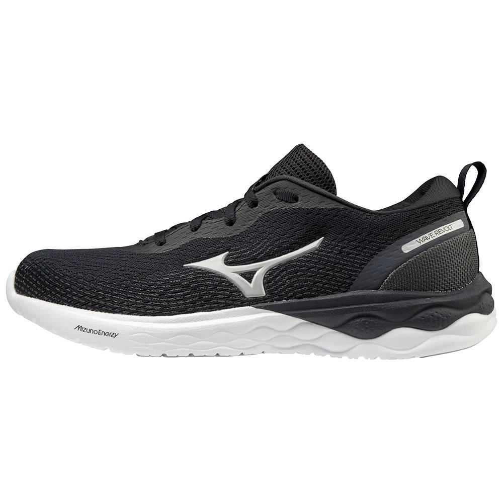 Sapatilhas De Treino Mizuno Wave Revolt - Mulher - Pretas/Branco - ZNRIT4296